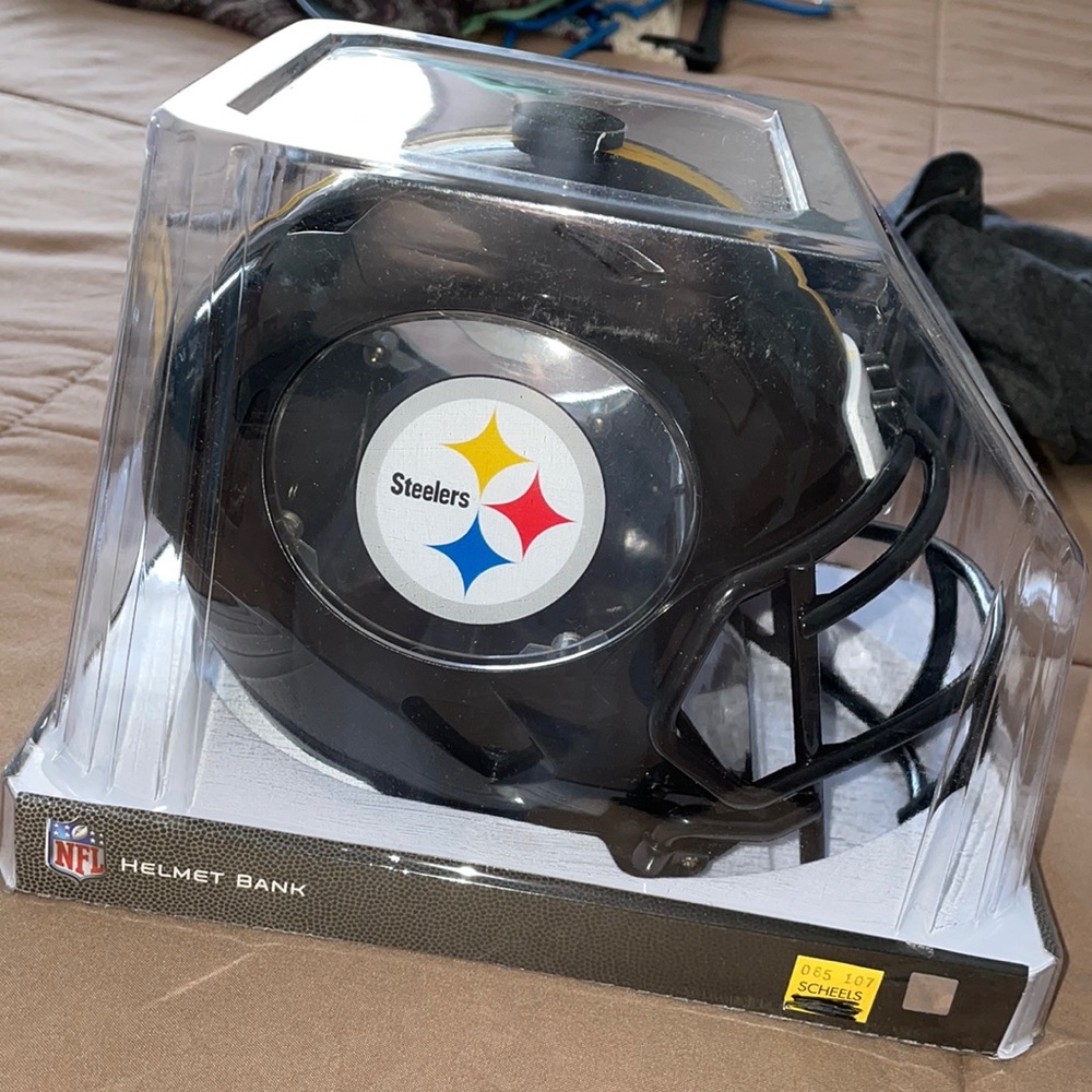 Pittsburgh Steelers Helmet bank